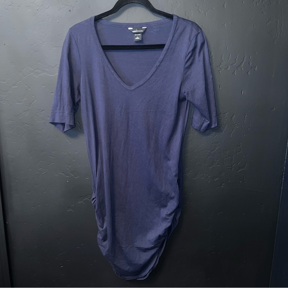 Moda International Women's Casual Bodycon dress Color: Navy blue Size: L